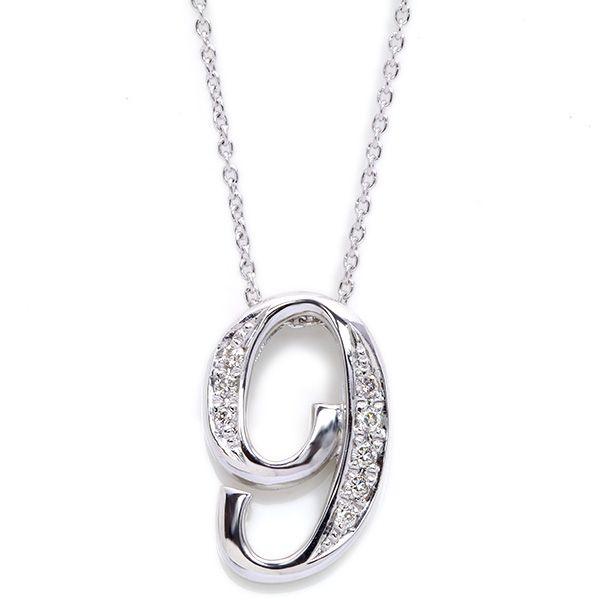 Number（ナンバー・数字）「9・キュウ・nine」 ダイヤ 0.090ct  