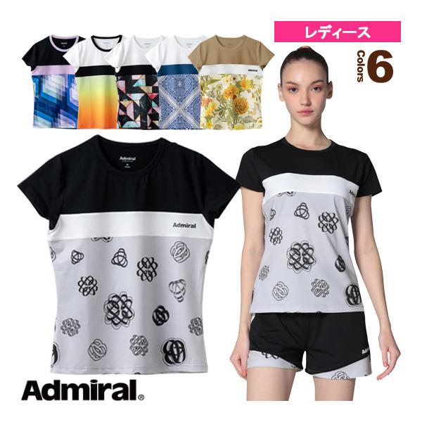 アドミラル(Admiral) テニス・バドミントンウェア（レディース） グラフィックフロントラインTシャツ／レディース（ATLA308）