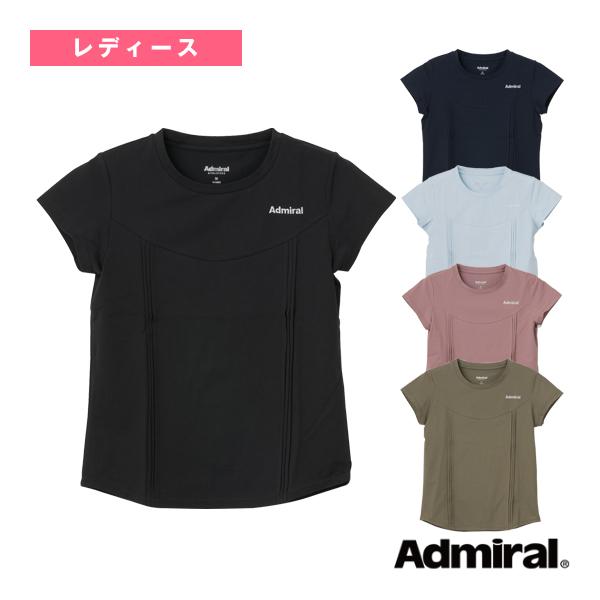 アドミラル『Admiral』 テニスウェア『レディース』  ピケサッカーピンタックTシャツ レディース ATLA661