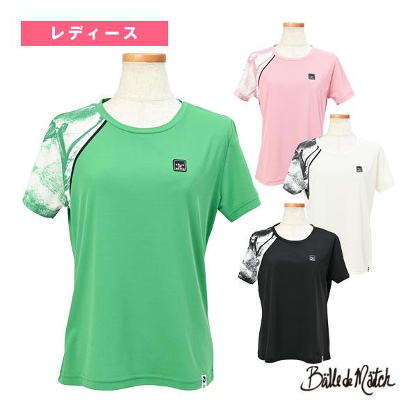 バルデマッチ テニスウェア『レディース』 袖切替ゲームシャツ
