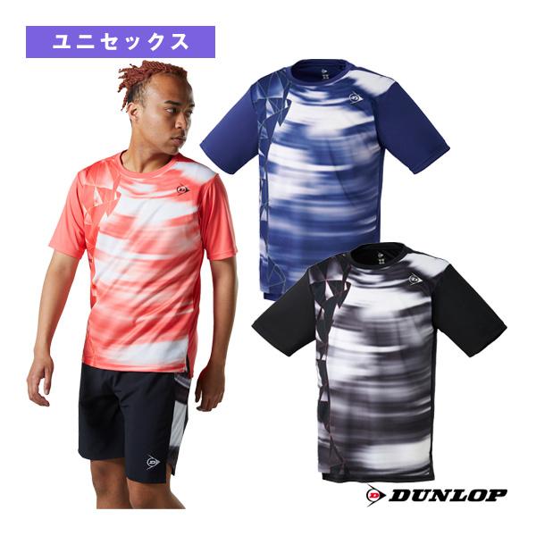 ダンロップ メンズ レディース ジュニア ゲームシャツ GAME SHIRT テニス バドミントンウェア トップス 半袖 ブラック 黒 ネイビー 送料無料 DUNLOP DAP1440 DUNLOP（ダンロップ） テニスウェア『メンズ/ユニ』 ゲームシャツ/ユニ