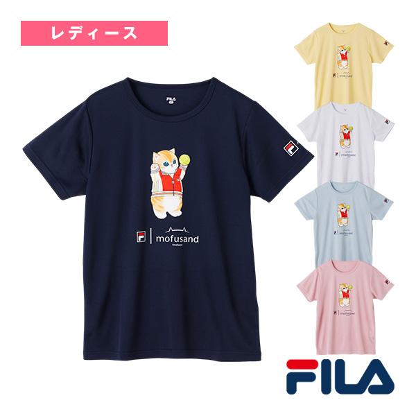 フィラ テニスウェア『レディース』  FILA×mofusand メッシュショートスリーブティーシャツ レディース CE6SAW820