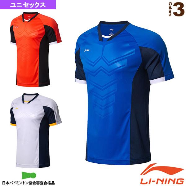 リーニン　Tシャツ　卓球　テニス　バトミントン LI-NING AHSR789 トレーニングTシャツ バドミントンウェア(ユニ