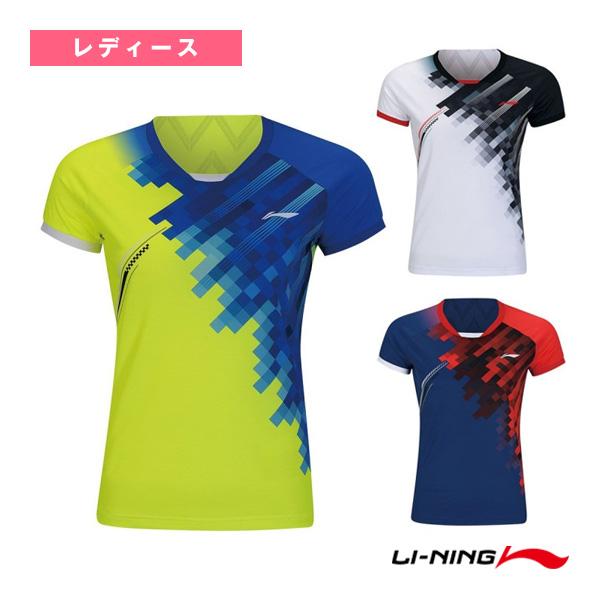 リーニン　Tシャツ　卓球　テニス　バトミントン LI-NING リーニン テニス・バドミントンウェア『レディース』 ゲーム