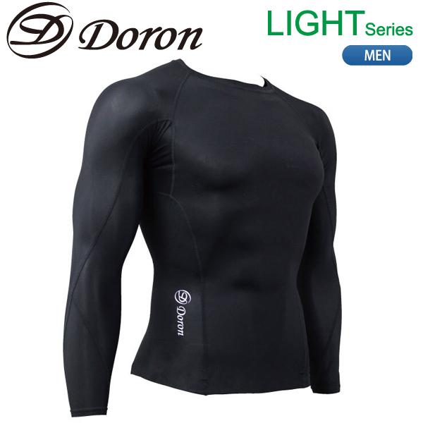 ■　メーカー Doron 【ドロン】 ■　商品名 ライトシリーズ　MEN'S ロングスリーブシャツ ■　品番 D3000 ■　カラー BLACK/ブラック ■　素材 ナイロン73％・ポリウレタン27％ ■　発売時期 2021 ■　生産国 中...