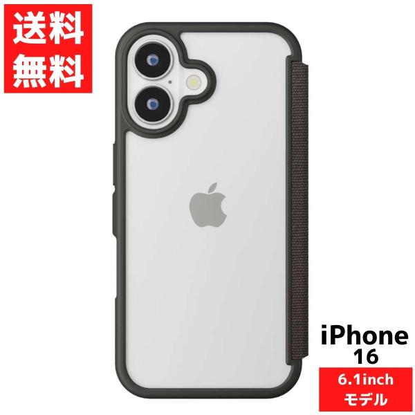 Premium Style iPhone 16用 ガラスフリップケース キャンバス