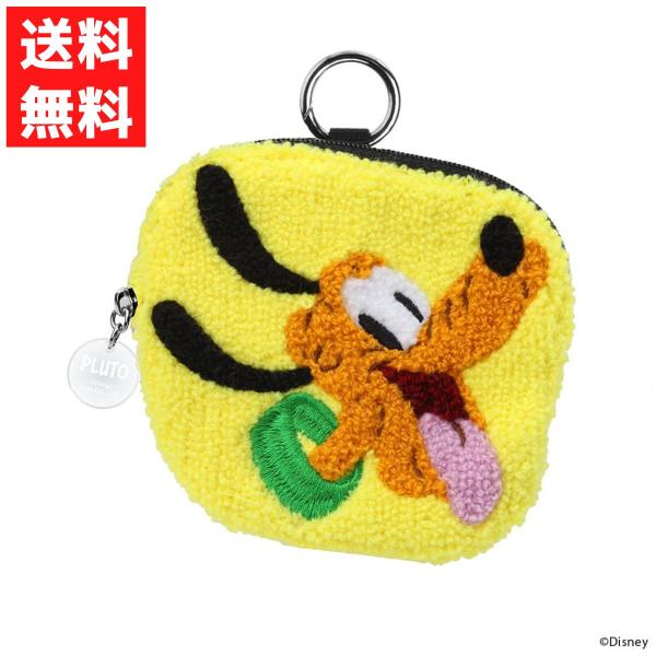 ガジェットポーチ ディズニー プルート イヤホン ケース カラビナ 小型