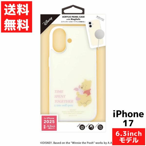 Disney（ディズニー） iPhone 17用 MagSafe対応 アクリルパネルケース