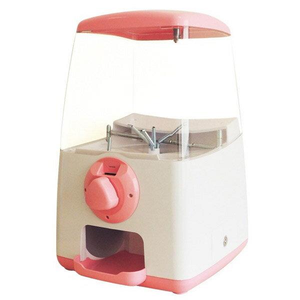 GACHA CUBE(ガチャキューブ)＜コインフリー仕様＞ピンク『ハンドルを