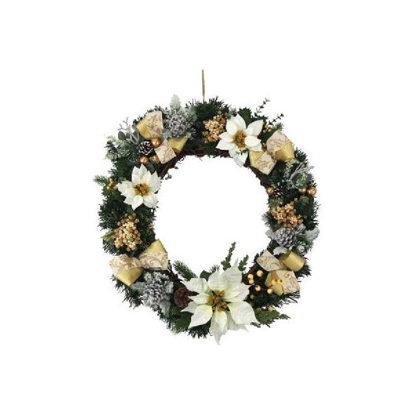 スプリングフェア クリスマスを彩るヤドリギのハーフリース 最新情報 Agromarket Pe