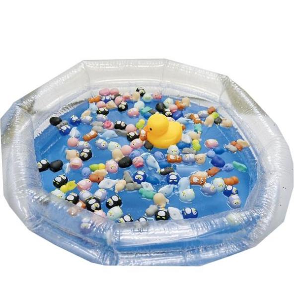 ぷかぷか人気水族館  すくいどり大会100名様用　ラストワン付き釣って遊んで楽しいつり大会　夏祭り・子供会・自治会・縁日イベント セット明細ぷかぷか水族館の人気者　50個ぷかぷかカラフルペンギン　50個ぷかぷか立体寝そべり水族館　50個うき...