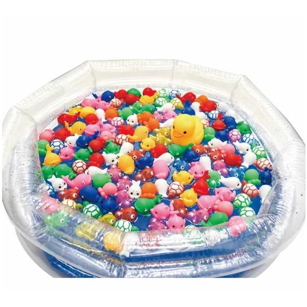 うきうきヅターズ すくいどり大会100名様用　ラストワン付き釣って遊んで楽しいつり大会　夏祭り・子供会・自治会・縁日イベント セット明細うきうきアザラシ　25個うきうき金魚　25個うきうきカメ　25個ぷかぷかタコ　25個うきうきイルカ　25...