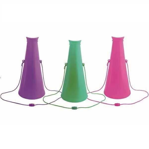 応援メガホン カラフル 26cm 140個販売 応援グッズ メガホン 応援 学園祭 体育祭 M439 21 001 Cs 3061 140 販促品メルシー 通販 Yahoo ショッピング