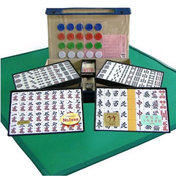 麻雀牌 竹 麻雀マット ジョイフル 同梱セット 麻雀牌と麻雀マットのセット ボードゲーム M513 Tiitoitu 販促品メルシー 通販 Yahoo ショッピング