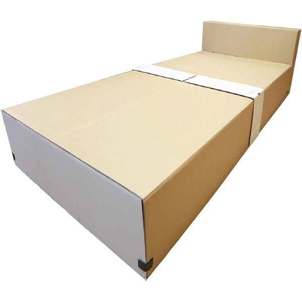 ダンボールベッド 緊急避難ベッド 一人暮らしベッド 単身赴任ベッド おーたにさんのベッド 備蓄用ベッド 仮眠用ベッド キャンプ用ベッド