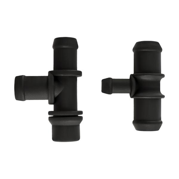 【並行輸入品】FUSCH 2PCS HVAC Heater Water Hose Tee Connector Compatible with