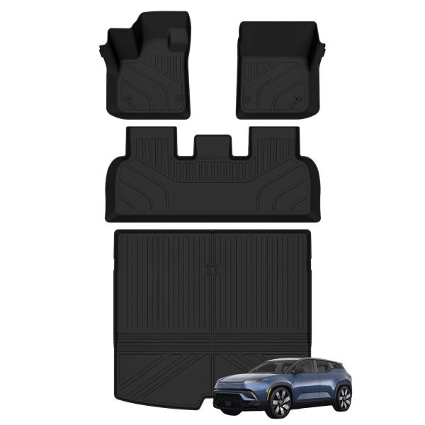 【並行輸入品】Naibeve Floor Mats for 2023 2024 Fisker Ocean One All Weather