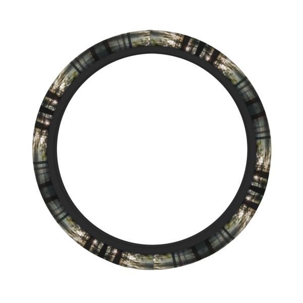 【並行輸入品】15 inch Universal car Steering Wheel Cover, Light in The Forest