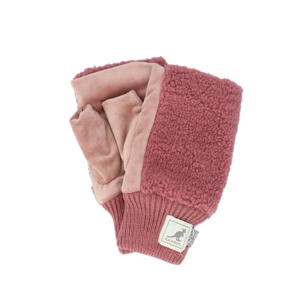 ☆ ピンク KANGOL フィンガーレスグローブ カンゴール 手袋 251