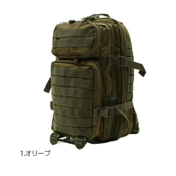 新品 未使用 オリーブドラブ MOLLE バックパック 大容量 lucky13_br037yn-zai-olive