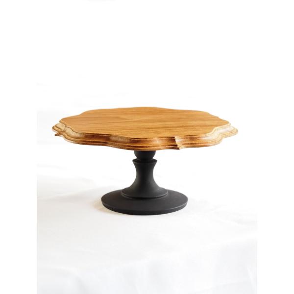 ☆ ブラウン ☆ Cake stand bicolor gothic ケーキスタンド ゴシック Cake Stand コンポート皿 ケーキプレート プレート 皿 スタンド