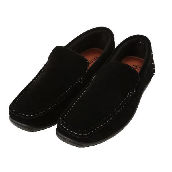 ☆ BLK.ブラック 40(25-25.5cm) ドライビングシューズ メンズ