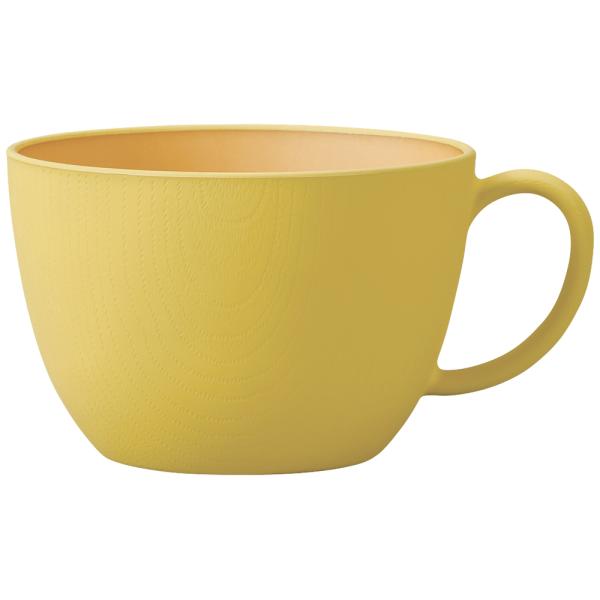 ☆ イエロー ☆ colimn 木目カップ CC 食器 おしゃれ マグカップ 日本製 正和 木目カップ カフェオレボウル コップ カップ
