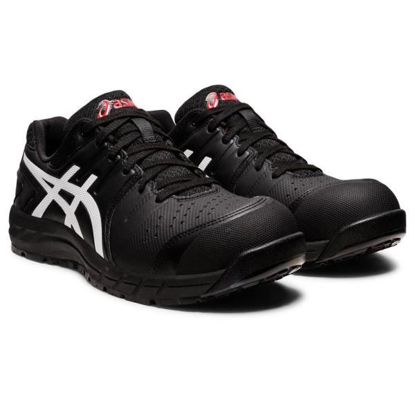 ☆ ブラックxホワイト 27cm asics 安全靴 cp113 アシックス CP113 作業