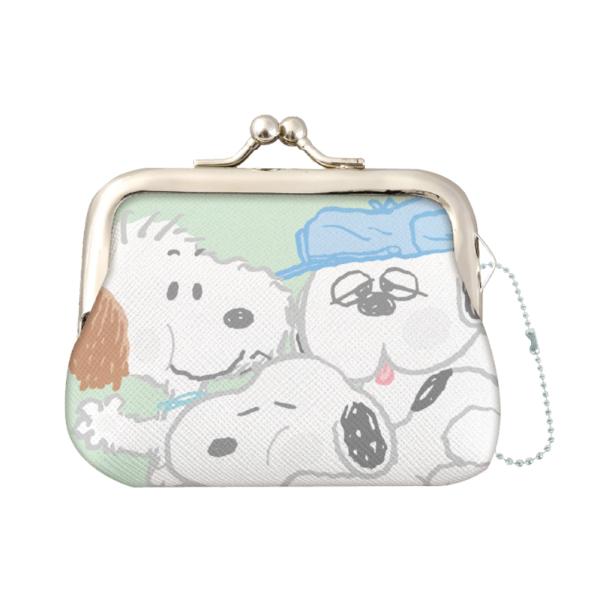 ☆ むぎゅっとスヌーピー がま口コインケース キャラクター がま口
