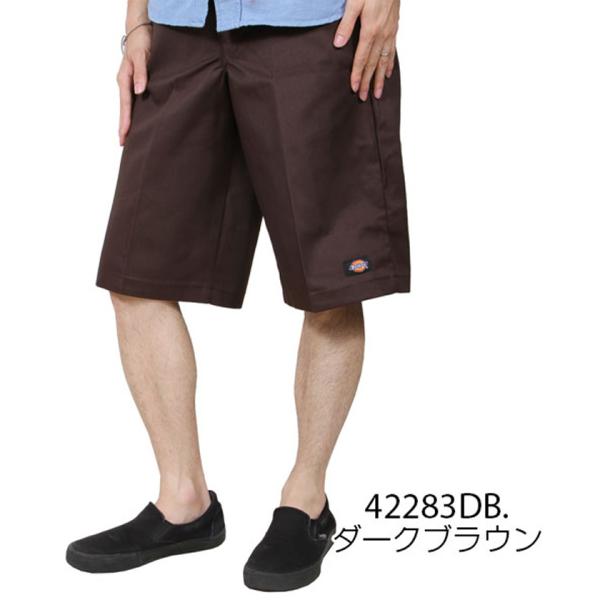 ☆ 42283DB.ダークブラウン W33 ディッキーズ Dickies ハーフ ☆ 42283DB.ダークブラウン W33 ディッキーズ Dickies ハーフ