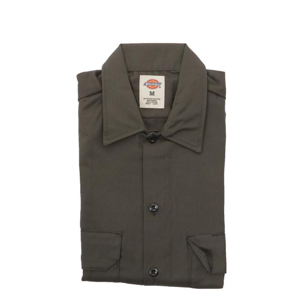 長袖シャツ カーキ オリーブ グリーン ☆ OG.オリーブグリーン M ディッキーズ Dickies ワークシャツ