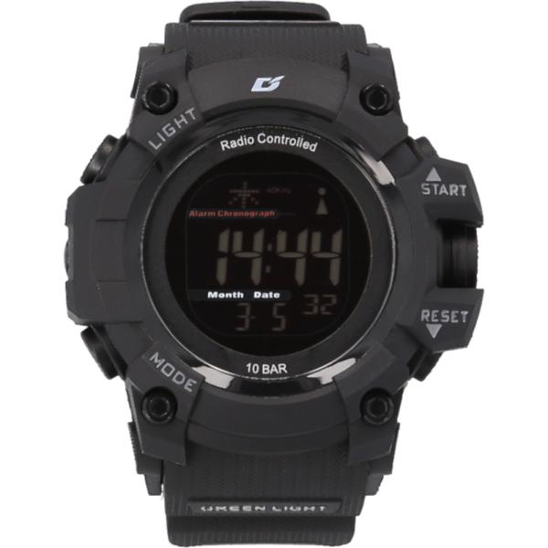 ☆ ブラック ☆ Dash 電波ソーラーウォッチR ADWW18107RC SOL 腕時計 電波時計 時計 ウォッチ 電波ソーラー時計 軽量 軽い リチウム電池