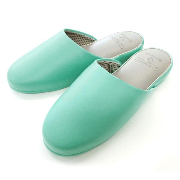 他サイト： ☆ BLUE ☆ L/約25-26.5cm スリッパ 消臭 通販 来客 病院 室内 自宅 学校 会社 事務所 オフィス 抗菌加工 消臭除湿 フットフレッ臭 GUESTの商品画像