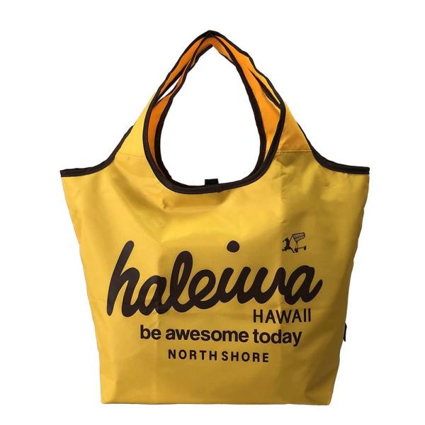 ☆ イエロー ☆ ハレイワハッピーマーケット保温保冷 エコバッグ ハレイワハッピーマーケット エコバッグ HALEIWA HAPPY MARKET 保冷バッグ