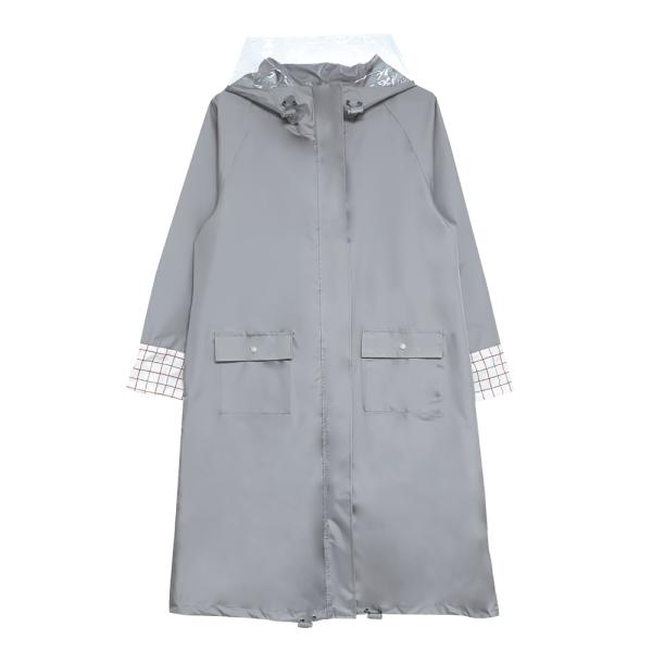 ☆ グラフチェック ☆ 自転車レインウェア ロングタイププラス HARAINY ハレニー レインウェア 自転車 レディース レインウエア