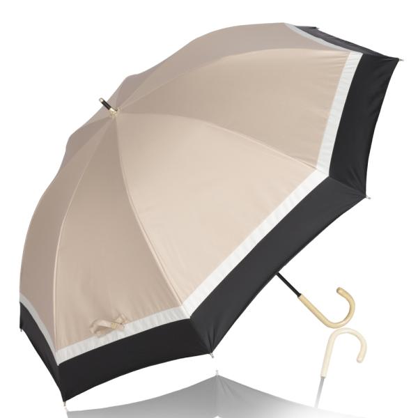 しーちゃん　　日傘　晴雨兼用　折りたたみ日傘 ベージュ 10％OFF!／ 完全遮光 日傘 UVカット 6本骨 レディース傘 晴雨