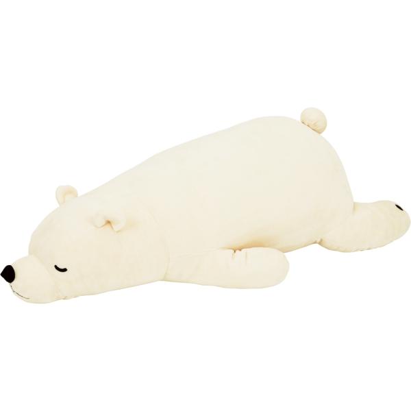 他サイト： ★☆ 28977.11シロクマ ★☆ Lサイズ 抱き枕 ぬいぐるみ  通販 動物 大きい かわいい クッション 子供 マクラ キッズ 寝具 子供部屋 インの商品画像