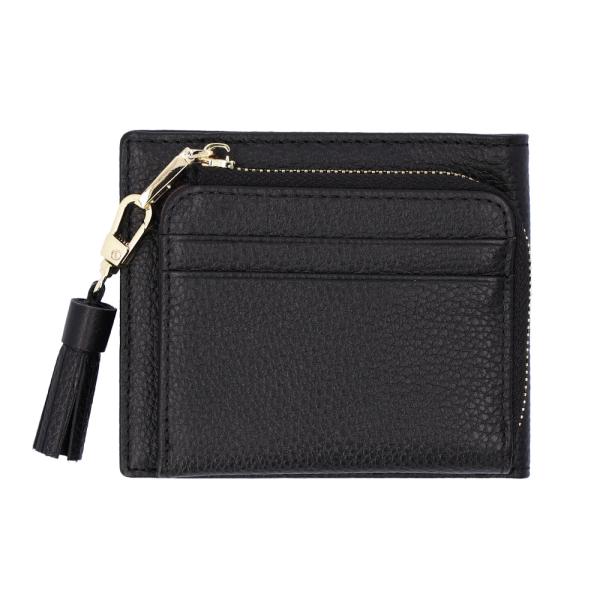 ☆ BK.ブラック リズデイズ LIZDAYS 二つ折り財布 レディース ブランド 通販 本革 財布 カードケース 小銭入れ コンパクト ミニ 革 レザ