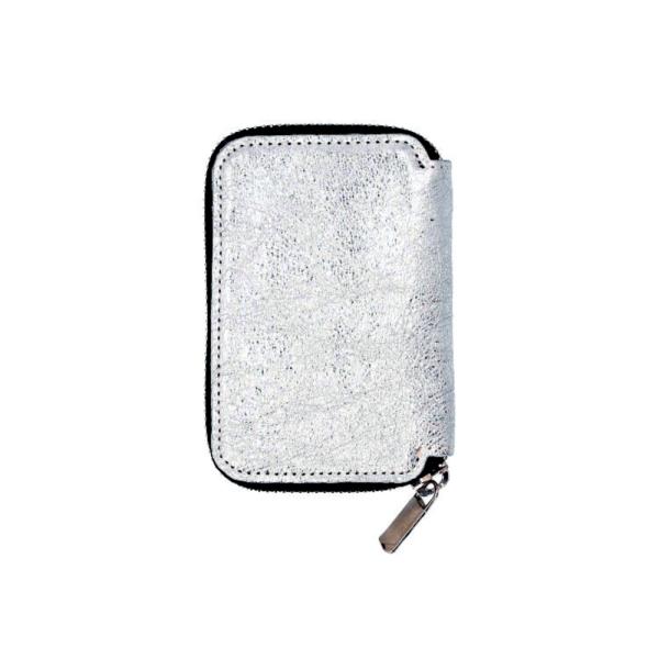 ☆ シルバー mu HAKU コンパクト財布 Mu 財布 お財布 おさいふ