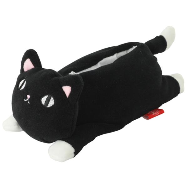 ☆ クロ 猫三兄弟 マグネットティッシュケース ポケットティッシュ