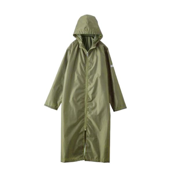 ☆ カーキ2 L Outdoor Products レインコート(男女兼用) #06003139