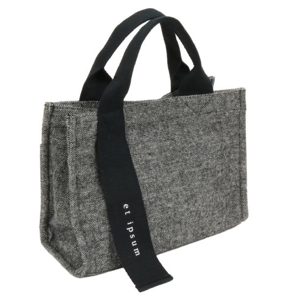 ☆ ツイード/BK オッドハンドルトート トートバッグ 小さめ トート