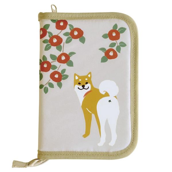 他サイト： ☆ 柴犬・椿 ☆ おくすり手帳ケース 診察券 お薬手帳ケース おくすり手帳ケース 母子手帳ケース マルチケース 保険証 通帳ケースの商品画像