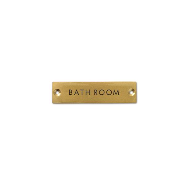 ☆ アンティークゴールド ☆ BATHROOM ☆ サインプレート サインプレート アイアン ドアプレート ドア サイン プレート ドアサイン