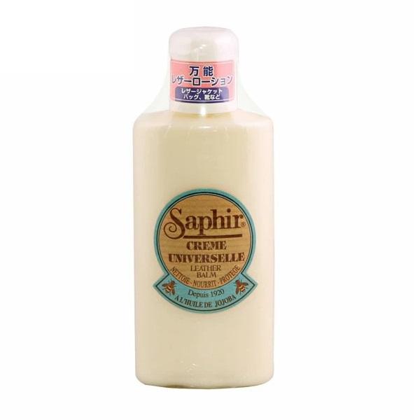 他サイト： ☆ ユニバーサル サフィール SAPHIR ユニバーサルレザーローション 150ml スムース皮革 定番 靴ケア用品 無色 保革剤 ツヤ出し 靴磨き 汚の商品画像