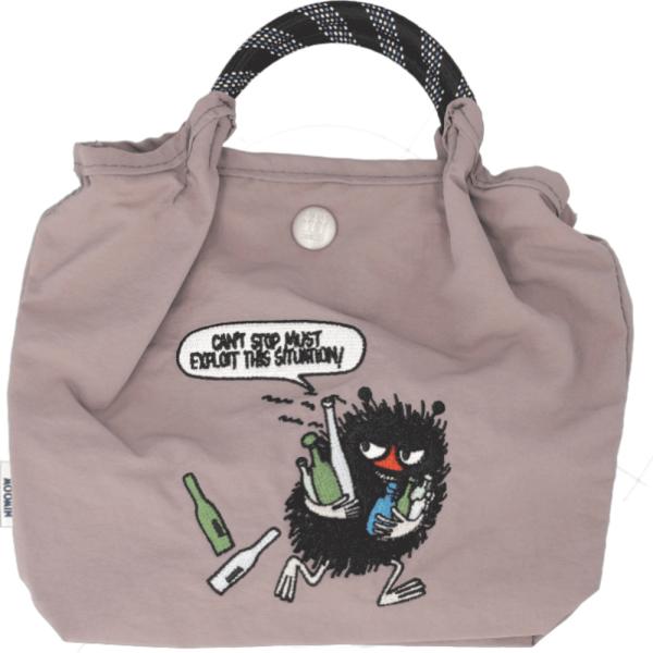 ☆ グレー/スティンキー ☆ MOOMIN ムーミン エンブロイ2wayショルダー ムーミン ミニ ショルダー ショルダーバッグ レディース ショルダー