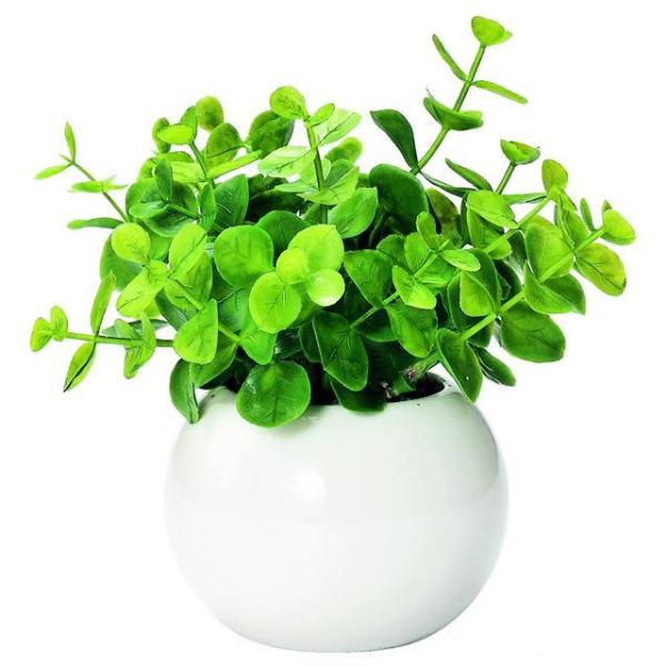 ☆ ラウンド.ユーカリ 光触媒観葉植物 おしゃれ 通販 観葉植物 光触媒 フェイク 小さい 枯れない 造花 フェイクグリーン リアル インテリ