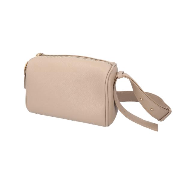 ショルダーバッグ ベージュ ☆ グレーベージュ Rename フェイクレザー ボックスショルダー