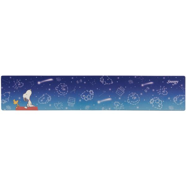 ☆ スヌーピー/星空 ☆ キャラクター PVC ロングマット 45×240cm キッチンマット 拭ける 240 45×240cm フロアマット ロングマット