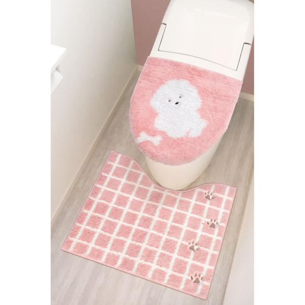 ☆ コイラ ☆ SOPO トイレ2点セット トイレ マット カバー セット SOPO トイレ2点セット 2点セット 蓋カバー フタカバー 北欧風 フタカバー